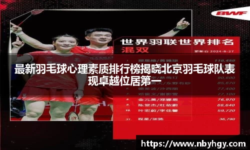 最新羽毛球心理素质排行榜揭晓北京羽毛球队表现卓越位居第一